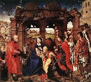 Roger Van Der Weyden St Columba Altarpiece oil on canvas